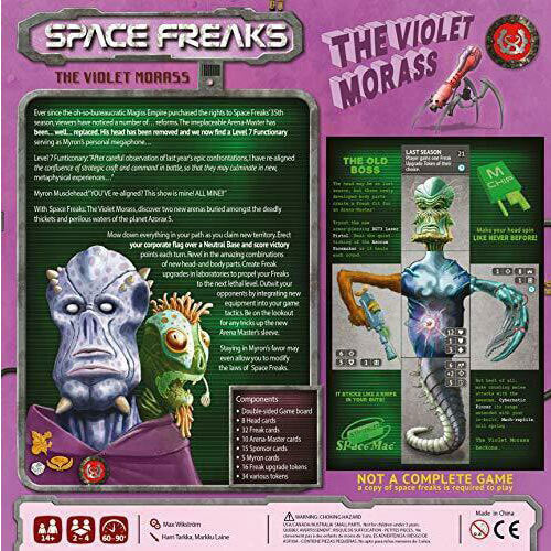 Space Freaks Violet Morass Board Game
