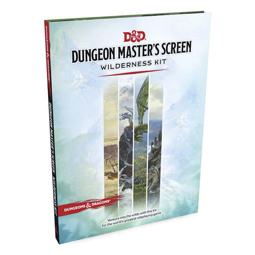 D&D Dungeon RPG Game Master's Screen Wilderness Kit