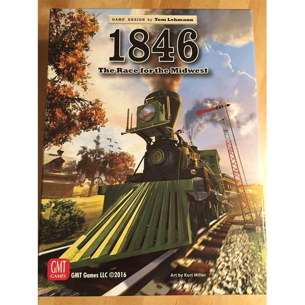 1846 The Race to the Midwest Board Game