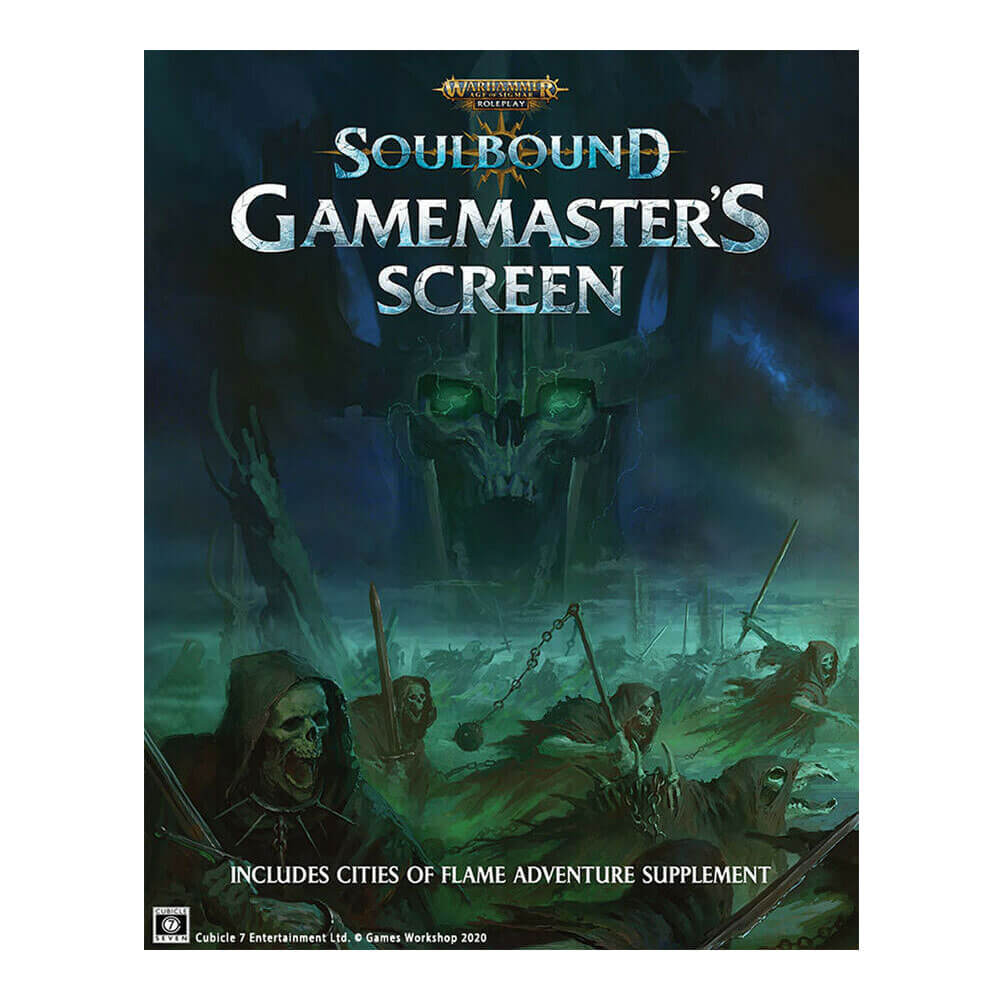Warhammer Age of Sigmar Soulbound GM Screen RPG Game