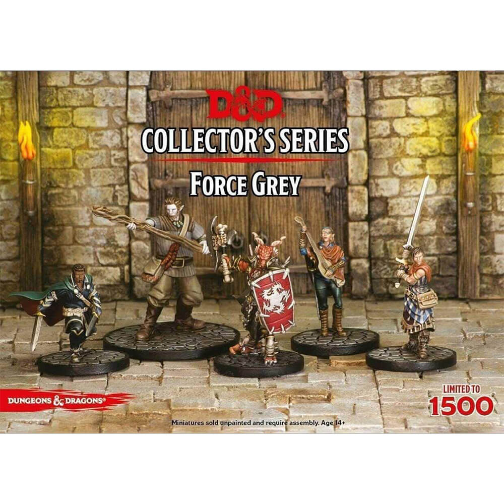 D&D Collectors Mini Force Grey