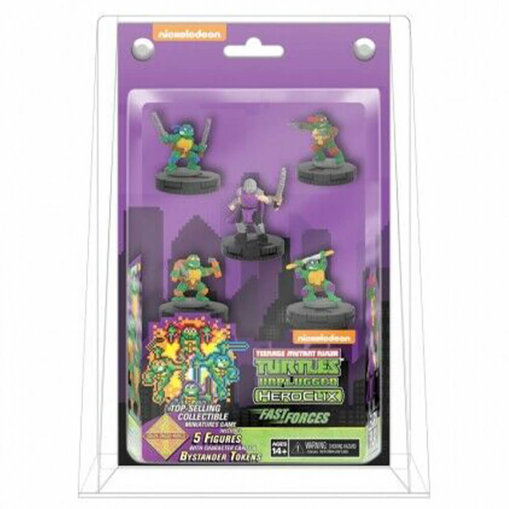 Teenage Mutant Ninja Turtles HeroClix Unplugged Fast Forces