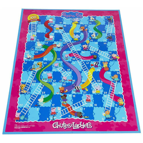 Chutes and Ladders Peppa Pig Board Game