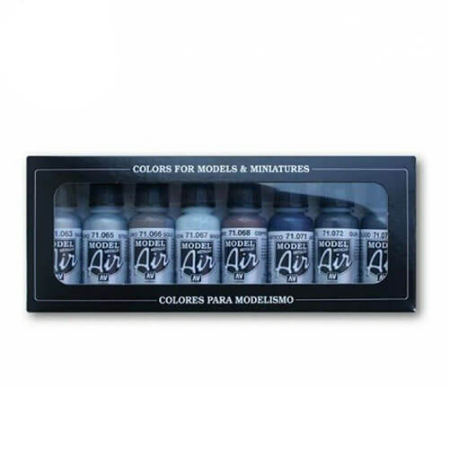 Vallejo Model Air Paint Set of 8 Colour