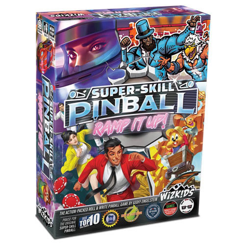 Super Skill Pinball Ramp It Up! Board Game