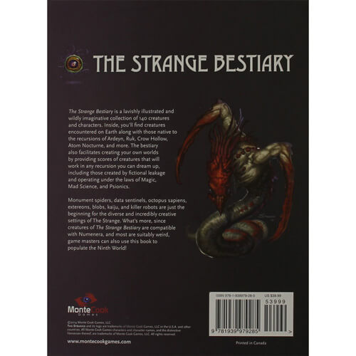 The Strange Bestiary Roleplaying Game