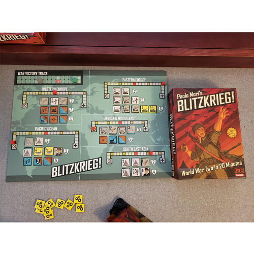 Blitzkrieg World War Two in 20 Minutes Board Game