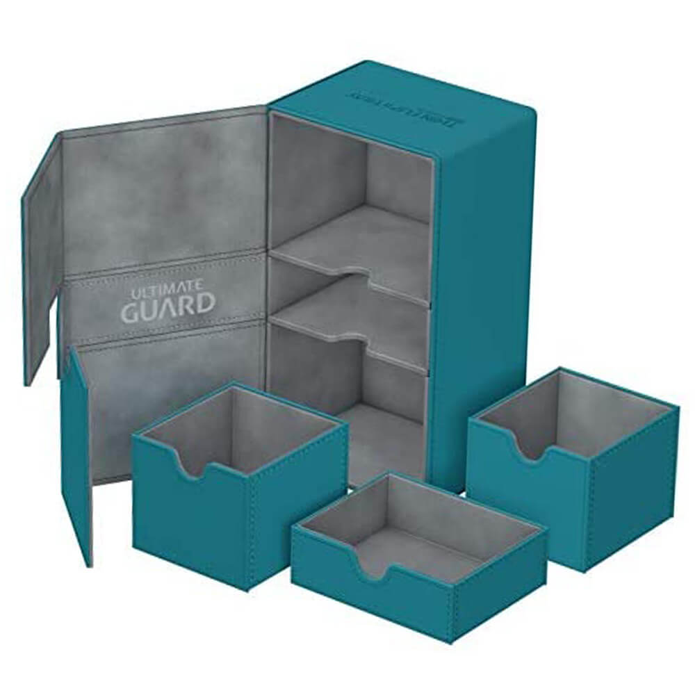 Ultimate Guard Twin FlipnTray Petrol Deck Case 200+ XenoSkin