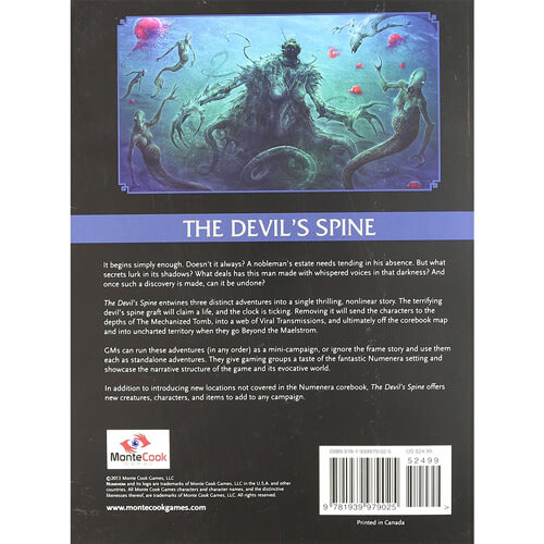 Numenera The Devils Spine Role Playing Game