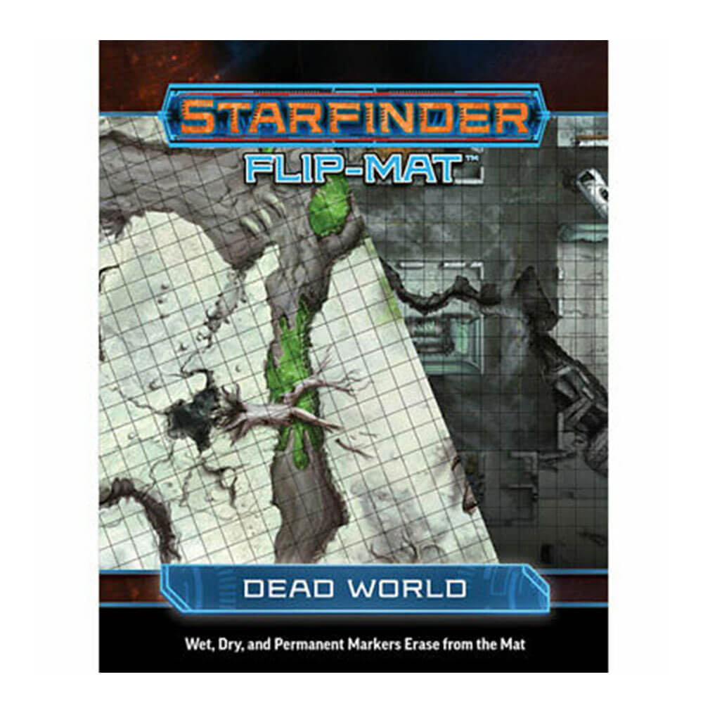 Starfinder Roleplaying Game Dead World Flip Mat