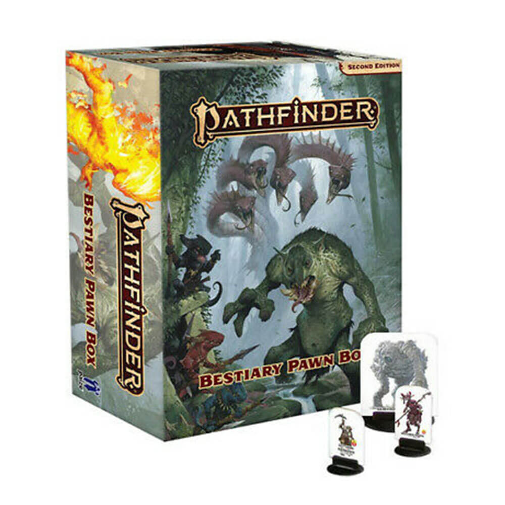 Pathfinder Accessories Second Edition Bestiary Pawn Box