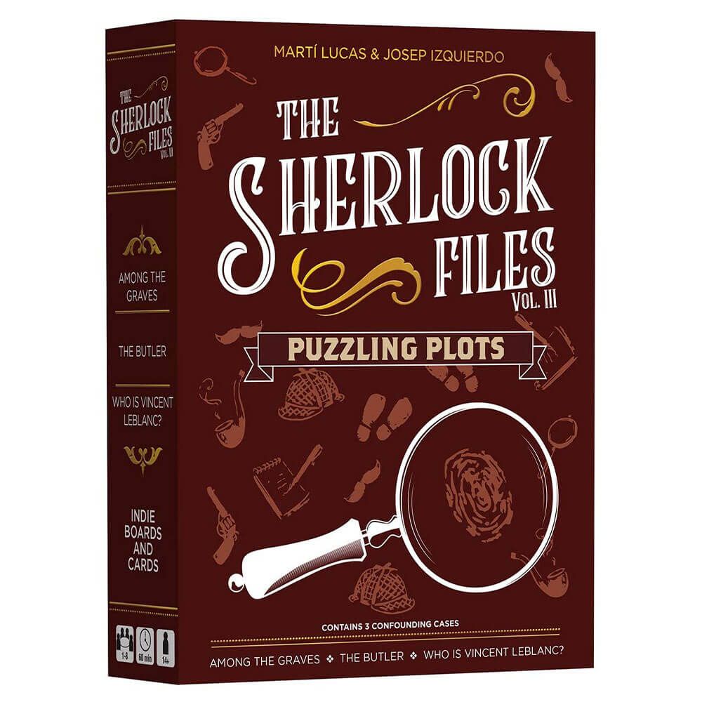 The Sherlock Files Volume 3 Puzzling Plots Board Game