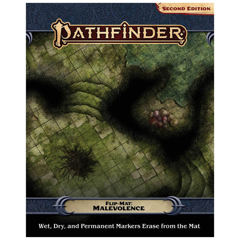 Pathfinder Accessories Flip-Mat Malevolence Roleplaying Game