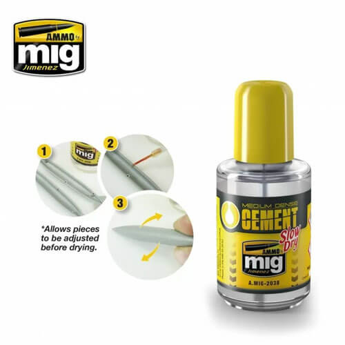 Ammo by MIG Accessories Medium Dense Cement Slow Dry