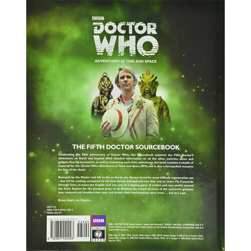 Doctor Who Adventures in Time and Space The Fifth Doctor RPG