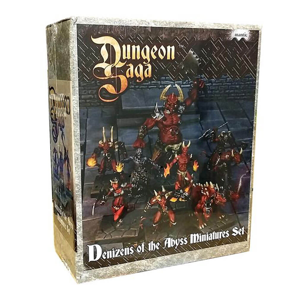 Dungeon Saga Denizens of the Abyss Miniatures Set