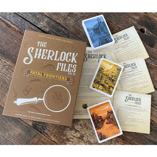 The Sherlock Files Volume 4 Fatal Frontiers Board Game