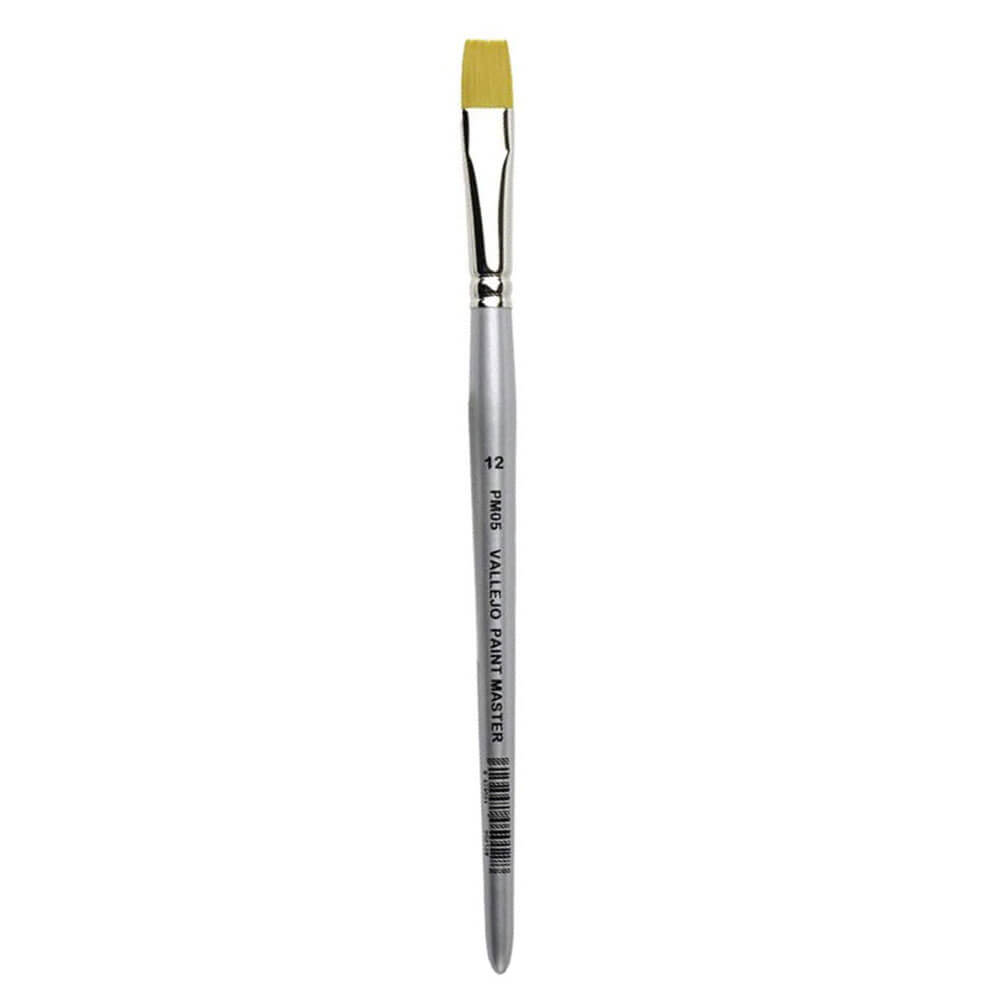 Vallejo Paints Toray Flat Rectangular Brush No. 12