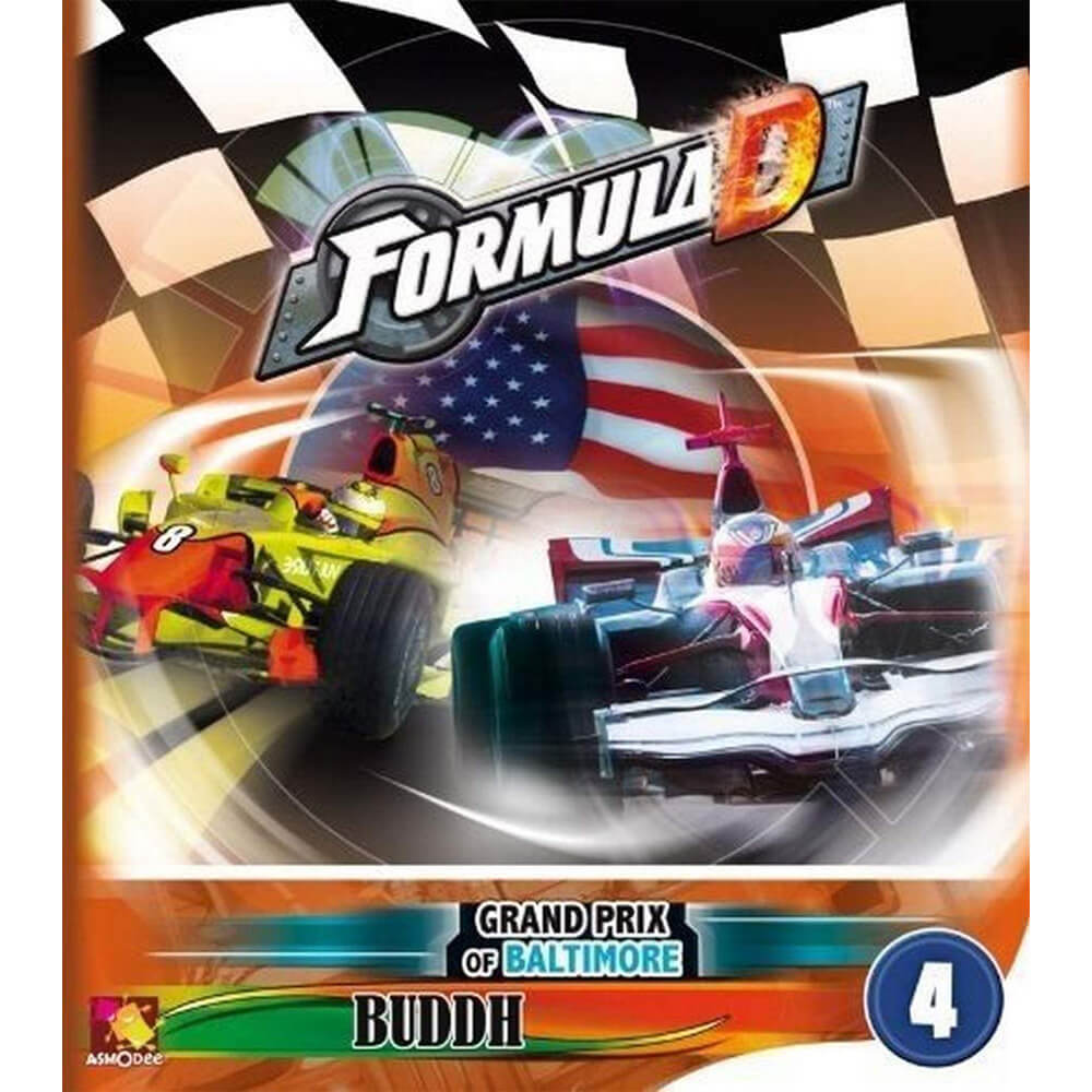 Formula D Track 4 Baltimore Board Game