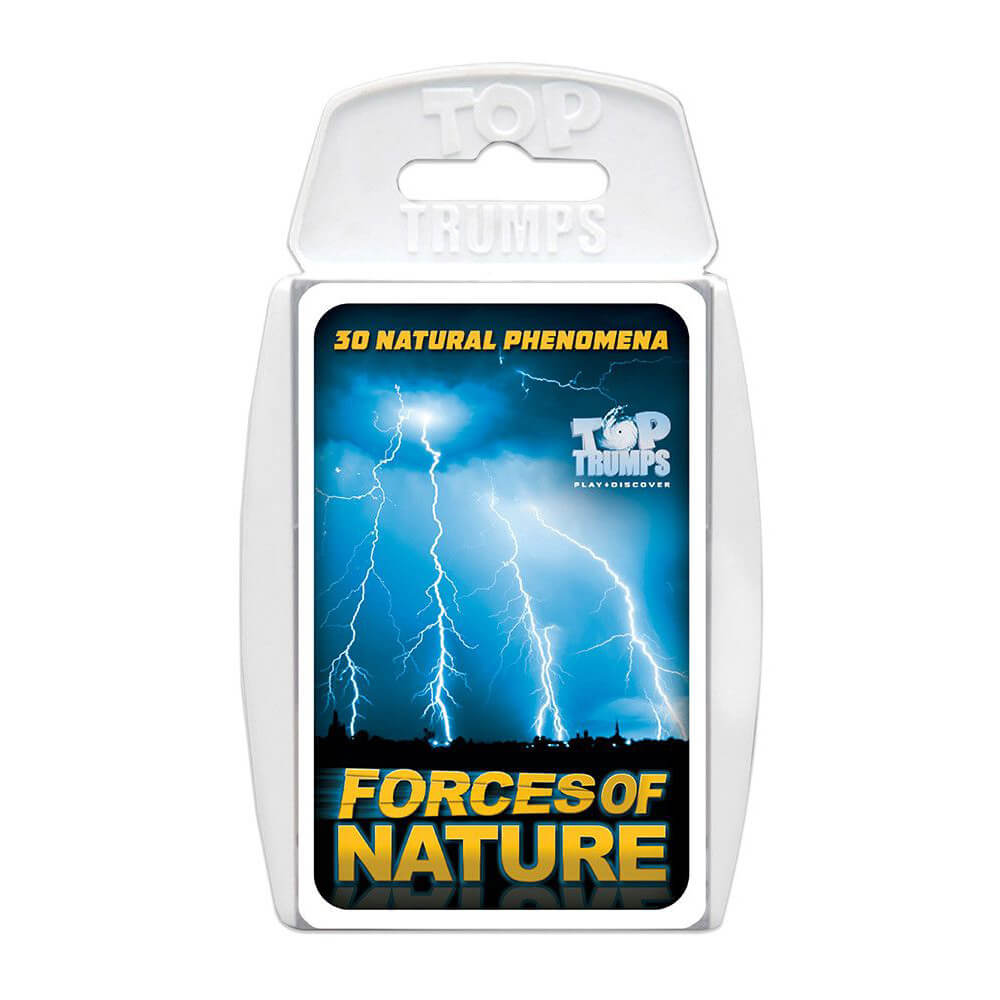 Top Trumps Forces of Nature Card Game