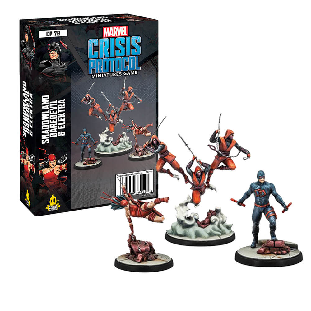 Marvel Crisis Protocol Shadowland Daredevil & Elektra