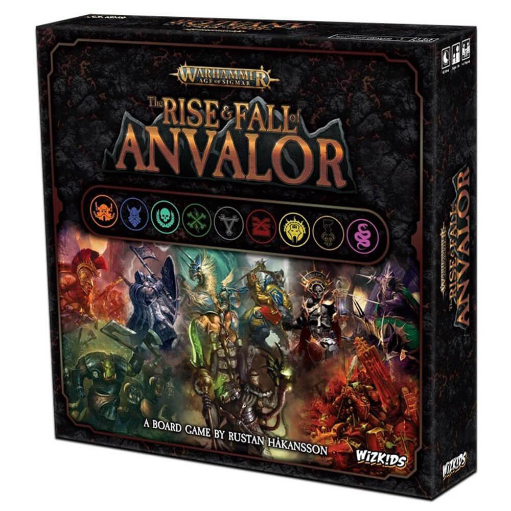 The Rise and Fall of Anvalor Board Game