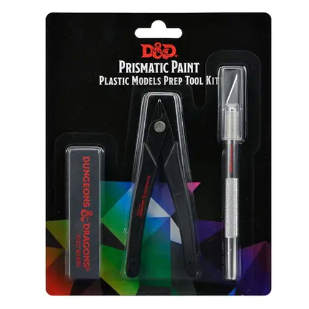 D&D Prismatic Paint Plastic Models Prep Tool Kit