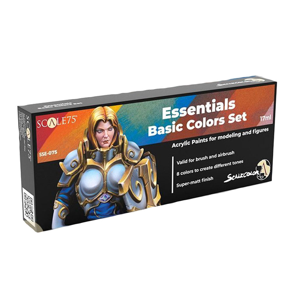 Scale 75 Scalecolor Basic Color Essentials Paint Set