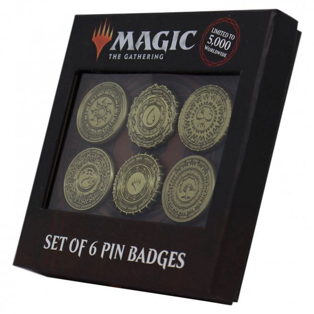 Magic the Gathering Limited Edition Mana Symbol Pin Badges