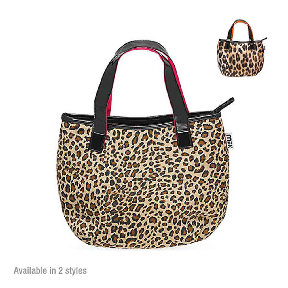 Miik Animal Print Insulated Lunch Tote Bags