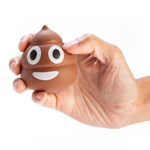 Koolface Smiling Poo Stress Relief Ball