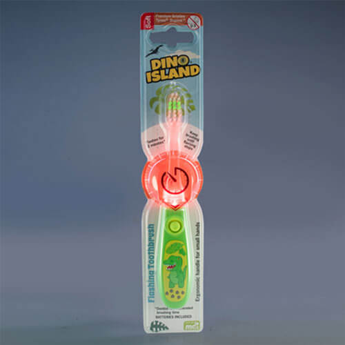 Flashing Dino Island Toothbrush
