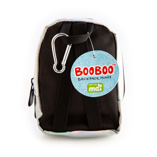 Iridescent Silver BooBoo Backpack Mini