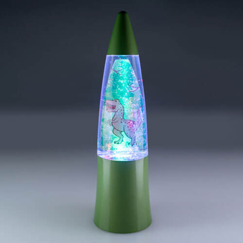 Dino Island Shake & Shine Glitter Lamp