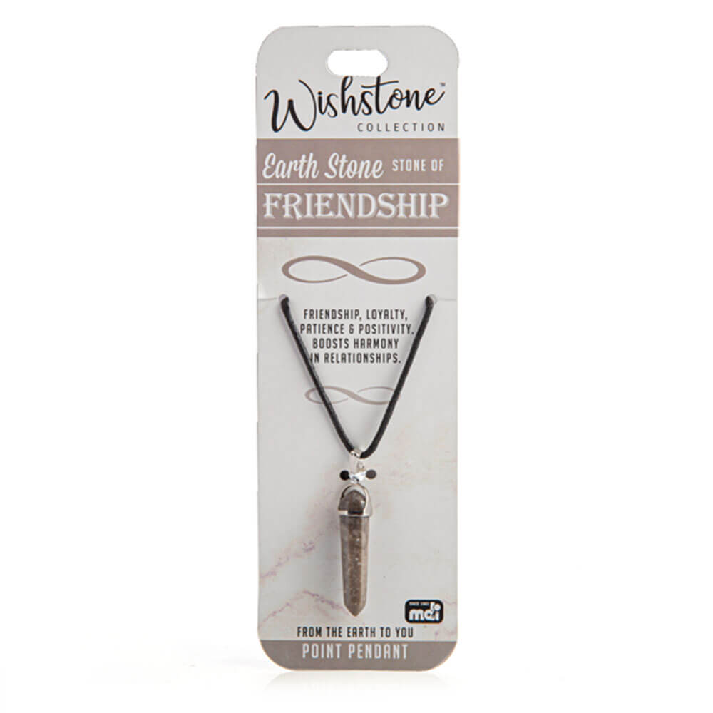 Wishstone Collection Earth Stone Point Pendant