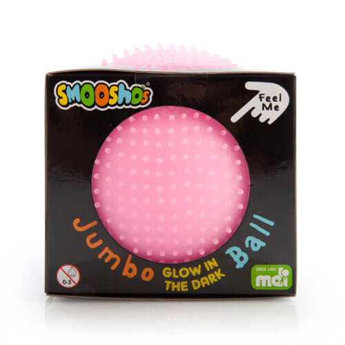 Smoosho's Jumbo Spiky Glow-in-the-Dark Ball