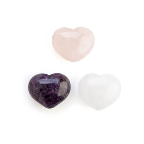 Gemstone Crystal Heart