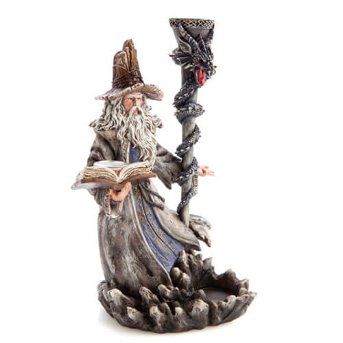 Wizard Backflow Incense Burner & Tealight Holder