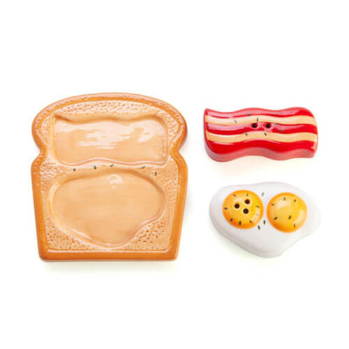 Bacon and Eggs Salt & Pepper Set