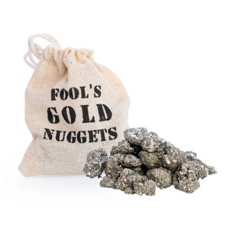 Fool's Gold Nuggets in Bag