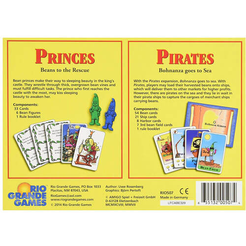 Bohnanza: Princes & Pirates Game
