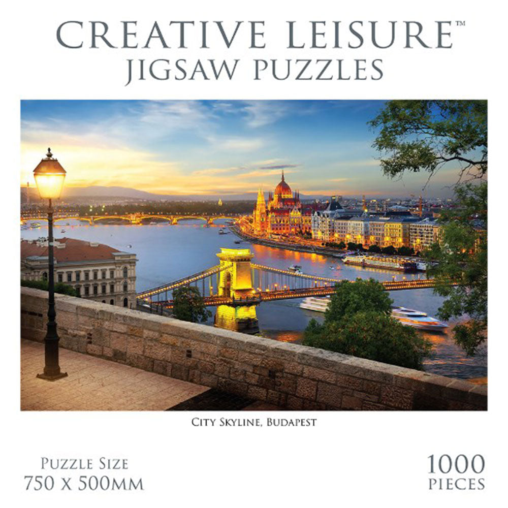 Creative Leisure City Skyline Budapest Jigsaw Puzzle 1000pc