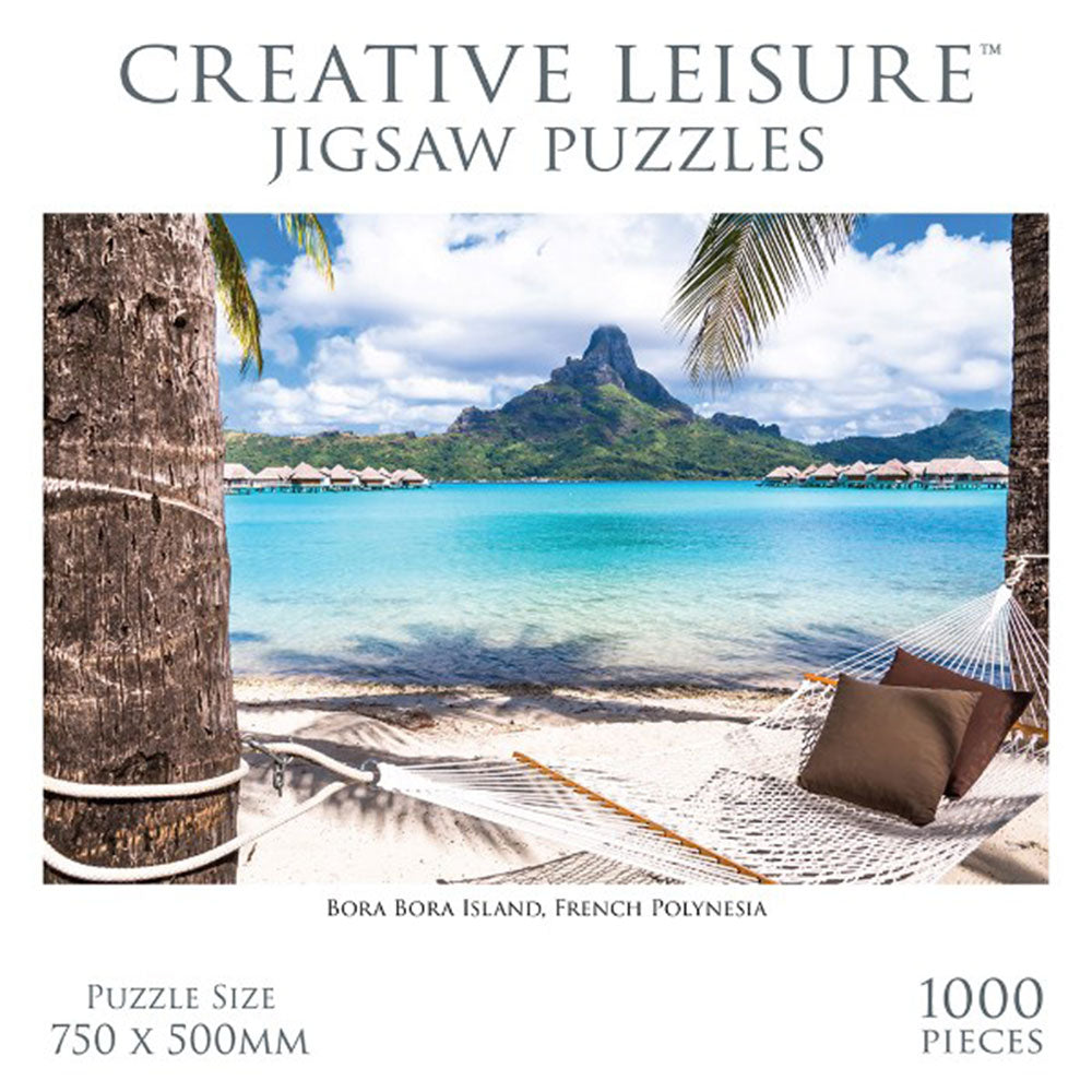 Creative Leisure Bora Bora Island Jigsaw Puzzle 1000pc