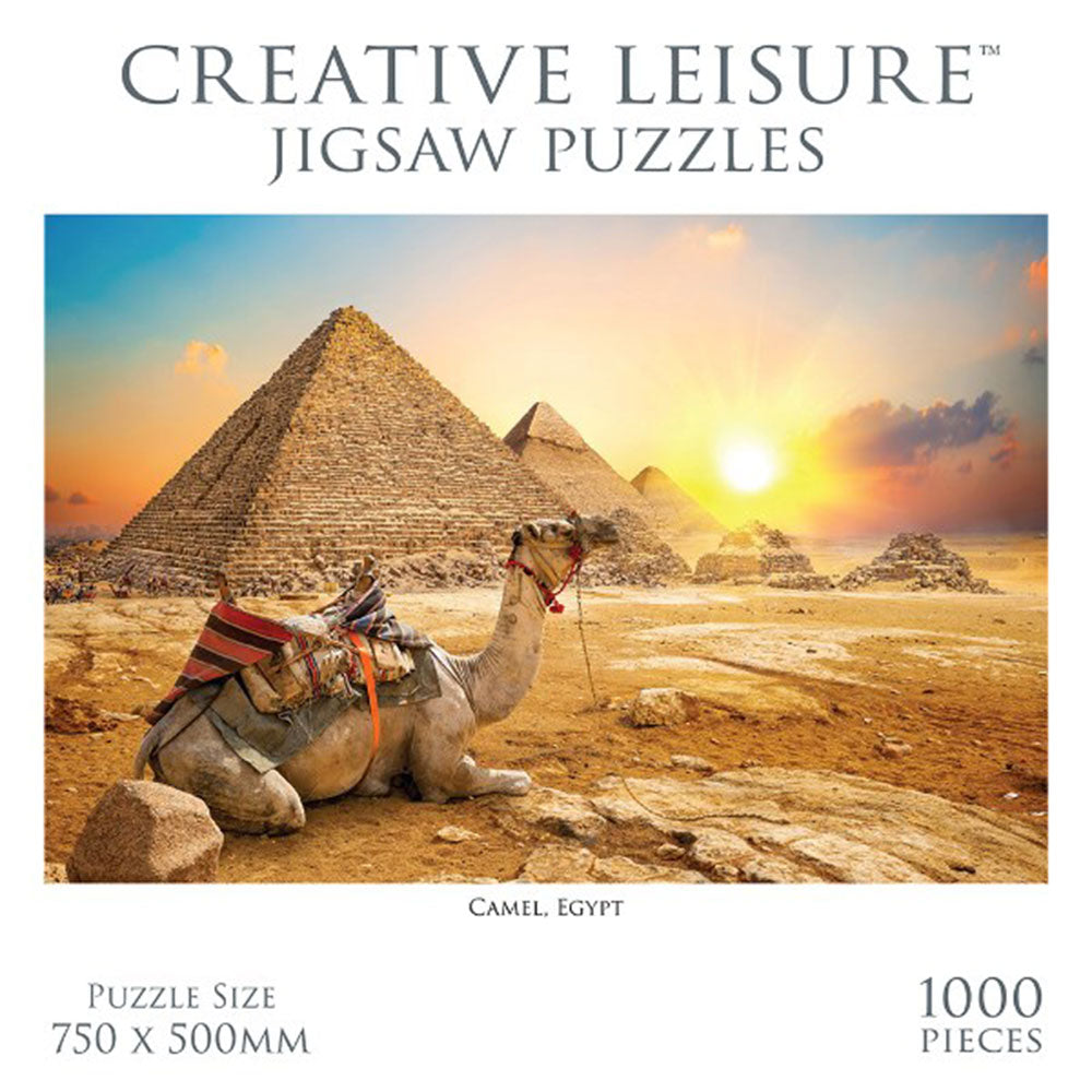 Creative Leisure Camel Egypt Jigsaw Puzzle 1000pc