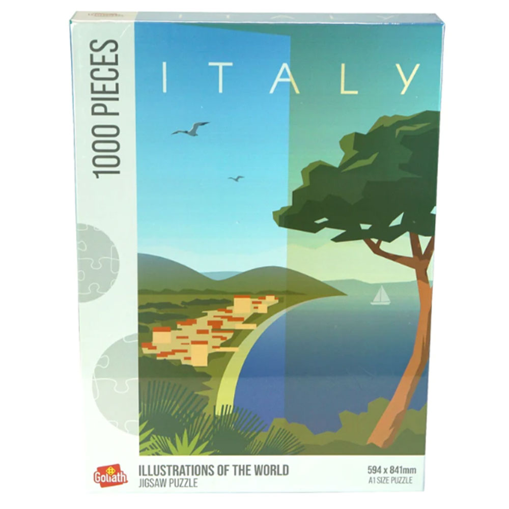 Illustrations of the World Italy Jigsaw Puzzle 1000pc