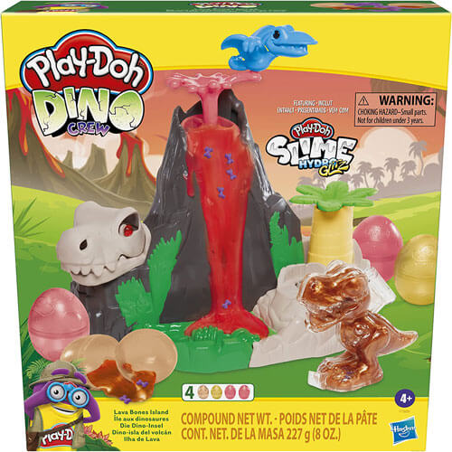 Play-Doh Dino Crew Lava Bones Island Volcano Playset