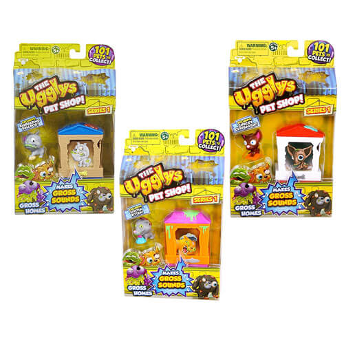 Ugglys Pet Shop S1 Gross Homes Playset