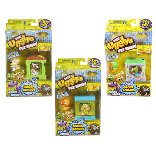 Ugglys Pet Shop S1 Gross Homes Playset