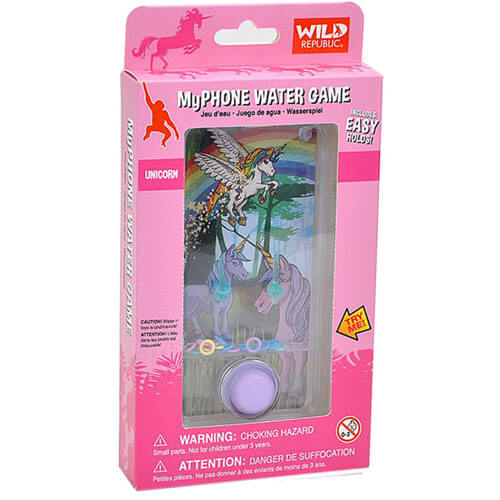 Wild Republic Unicorn My Phone Water Game Novelty Toy