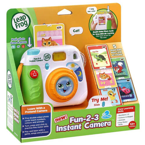 LeapFrog Fun 2-3 Instant Camera Toy